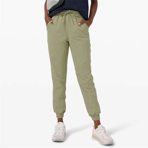 Lululemon Women’s Keep Moving High Rise Pant Jogger Rosemary Green Size 8